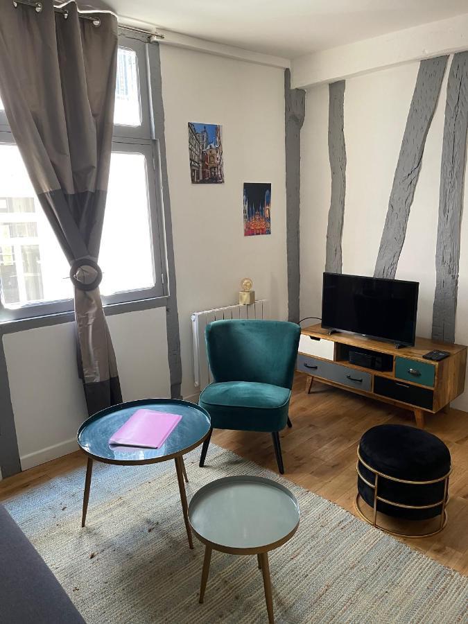 Charmant T1 Vieux Rouen Apartamento Exterior foto